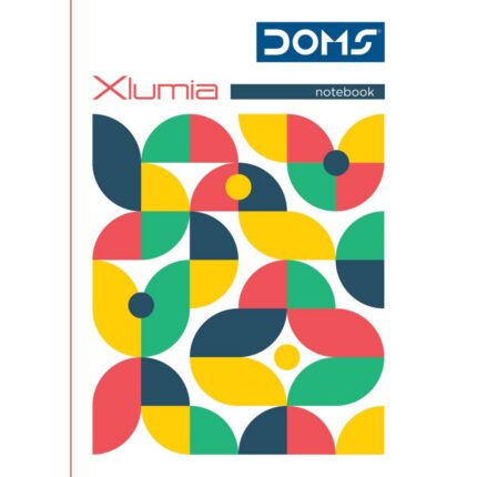 Doms Exercise Note Book | Single Line Book | A5 | 192 Pages | 21 x 14.8 x 1.2CM | For School, College and Office Use