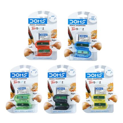 DOMS Two Dooz Pencil Sharpner,Pack of 15