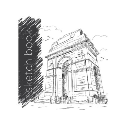Doms Wiro Bound Sketch Book | 150 GSM, Unruled, 72 Pages | 29.7 x 21 CM | Ideal For Drawing, Sketching, Colouring and Painting | Pack of 1 | Color and Design May Vary