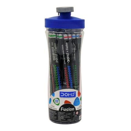 DOMS Fusion Pencil 50 Pcs Pencil Sipper, Ink black